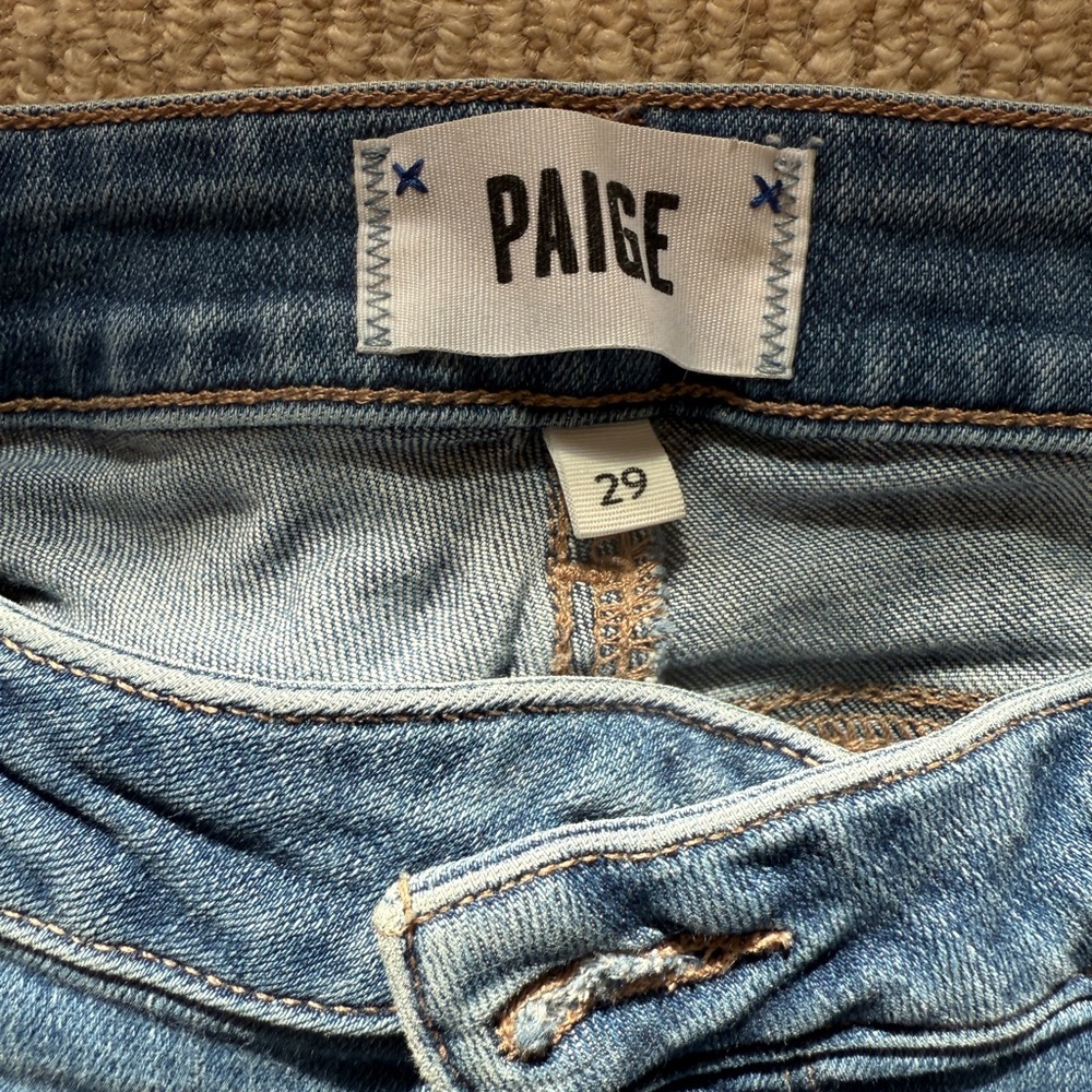 PAIGE Size 29 Skinny Ankle Denim Jeans
